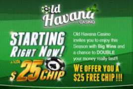 Old havana casino deposit bonus codes